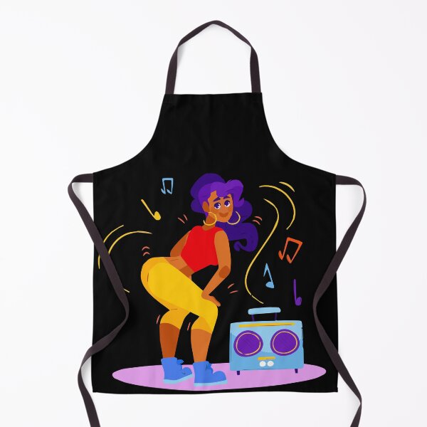 Item preview, Girl dancing on loud music designed and sold by Right-Fit27.