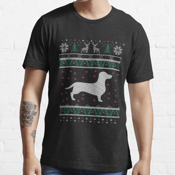 dachshund christmas jumper