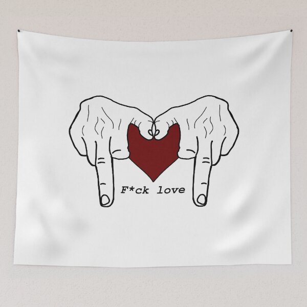 Item preview, F*ck love designed and sold by WORLDHOODIES.