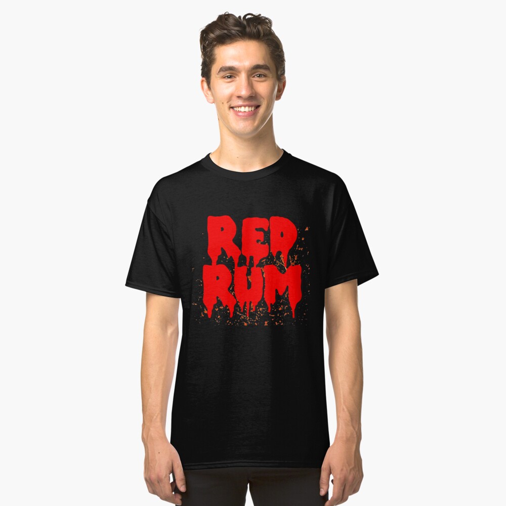 Red Rum Scary Design! Classic T-Shirt