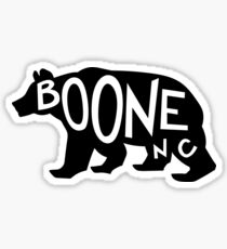 Boone Bear Sticker