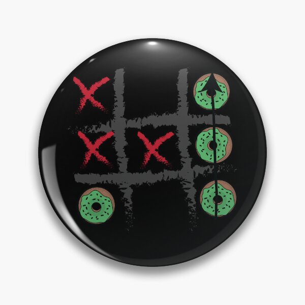 Item preview, Noughts and crosses game donuts designed and sold by Donutlovers.