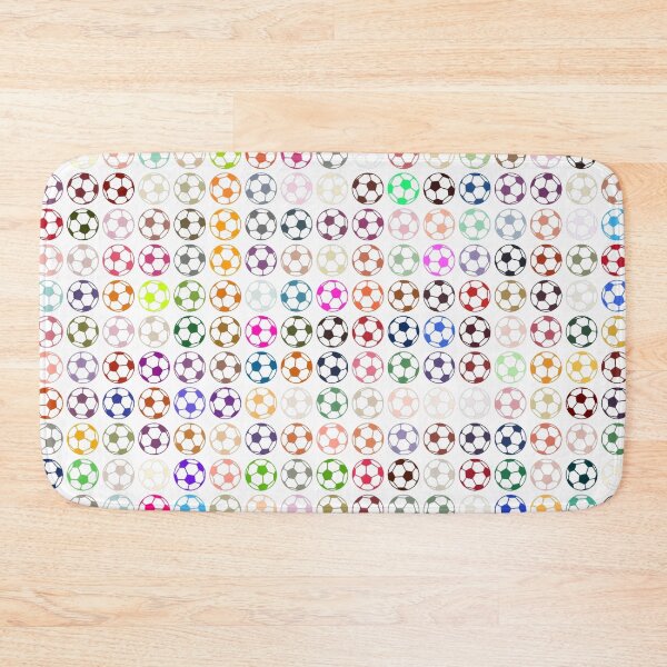 Item preview, Abstract Multi Color Football Soccer Ball Pattern  designed and sold by Pixel4Art.