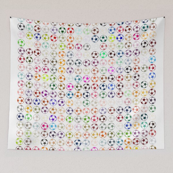 Item preview, Abstract Multi Color Football Soccer Ball Pattern  designed and sold by Pixel4Art.