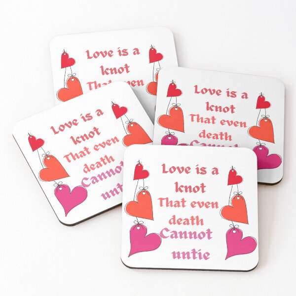 Item preview, Love is a knot that even death cannot untie  designed and sold by Lessonsprint.