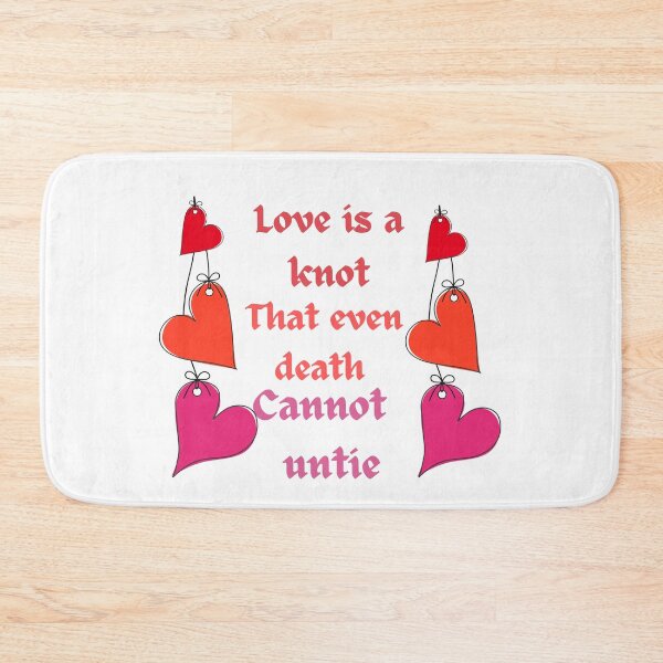 Item preview, Love is a knot that even death cannot untie  designed and sold by Lessonsprint.