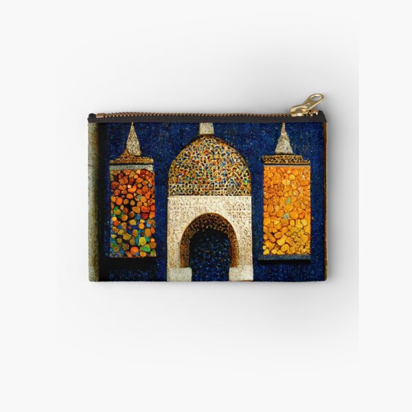 Item preview, mosaic of Al-Hamra Palace /castle and ancient Arab Islamic architecture spain designed and sold by MaissaArt.