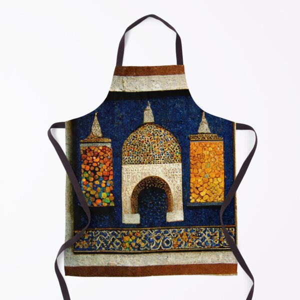Item preview, mosaic of Al-Hamra Palace /castle and ancient Arab Islamic architecture spain designed and sold by MaissaArt.