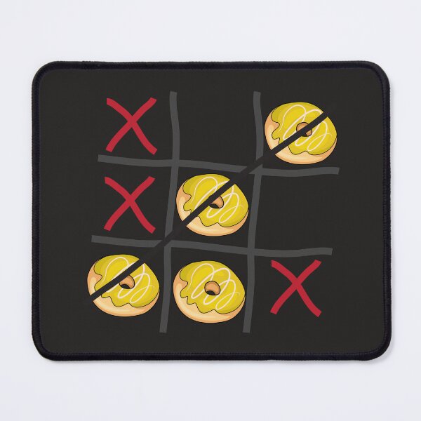 Item preview, Tic tac toe game donuts designed and sold by Donutlovers.