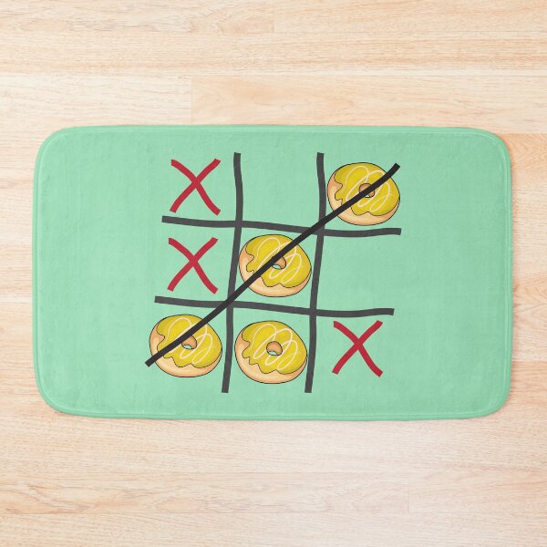 Item preview, Tic tac toe game donuts designed and sold by Donutlovers.