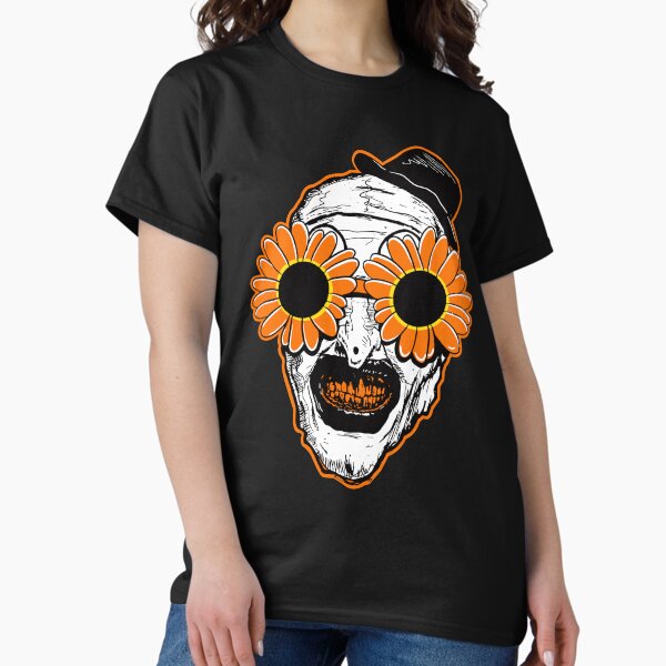 Item preview, Sunflower Sunglasses Horror Clown Movie Art Terrifier 2 designed and sold by BetterDaze.