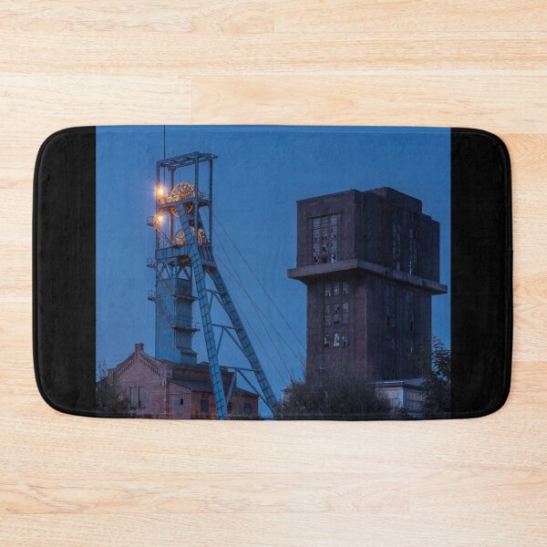 Item preview, Szombierki mine / Hohenzollerngrube at night designed and sold by kohlenjunge.