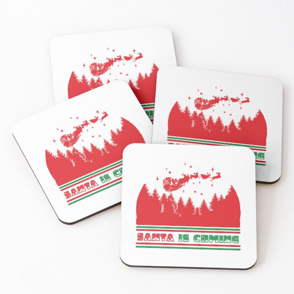 Item preview, Santa is Coming, Santa Claus Gift Idea designed and sold by Sunnyhova.