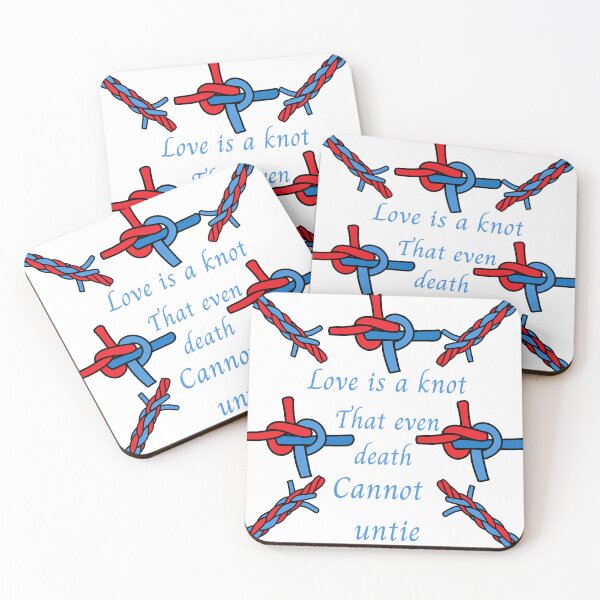 Item preview, Love is a knot that even death cannot untie  designed and sold by Lessonsprint.