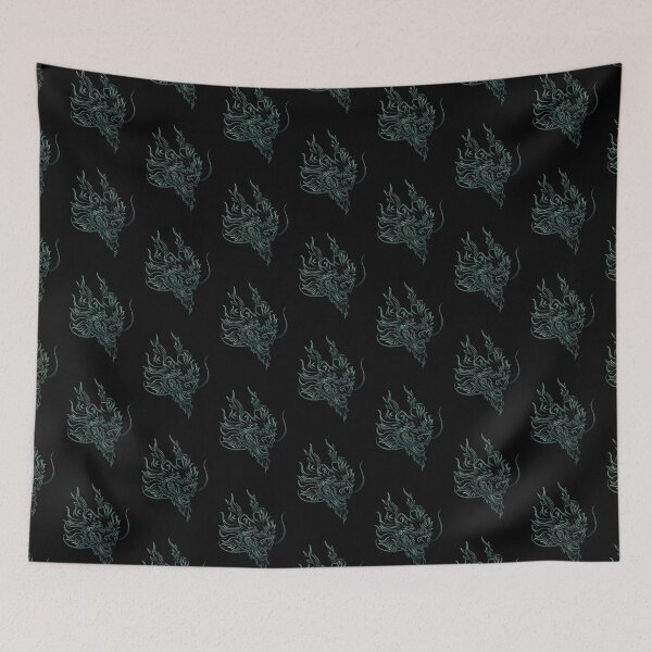 Item preview, Teal green Jade Oriental Dragon Head designed and sold by hockeng.
