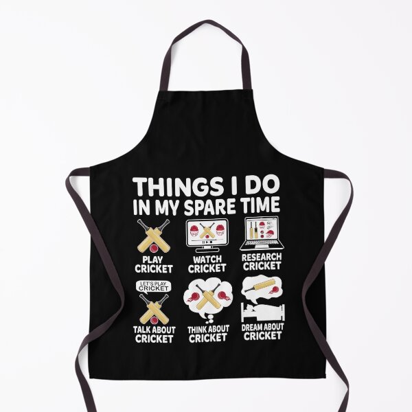 Item preview, Things I Do In My Spare Time Cricket Funny Cricket designed and sold by 1Designology1.