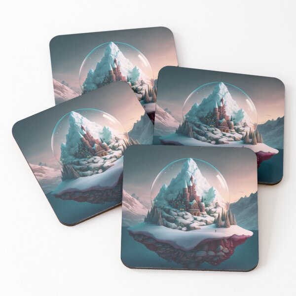 Item preview, Christmas Snow Hills Polyscape  designed and sold by Gamicnum.