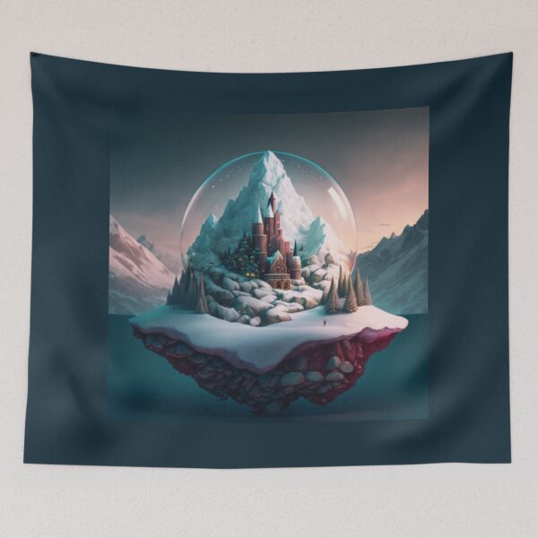 Item preview, Christmas Snow Hills Polyscape  designed and sold by Gamicnum.