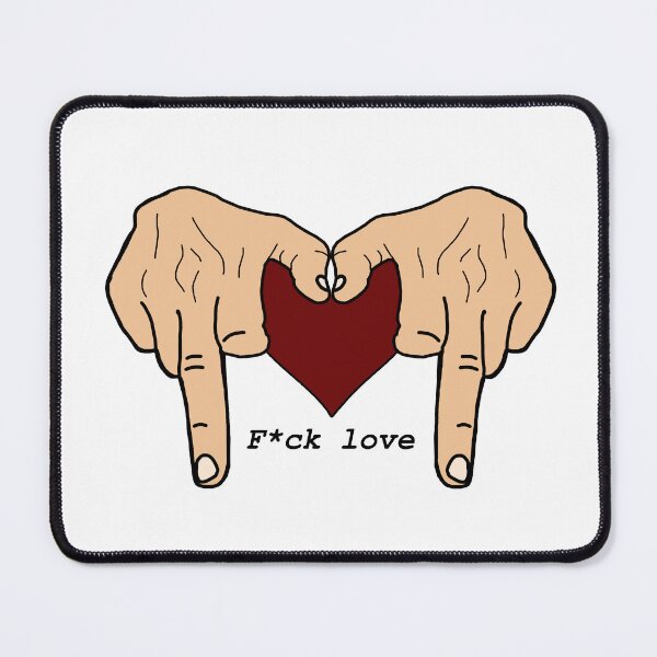 Item preview, F*ck love designed and sold by WORLDHOODIES.