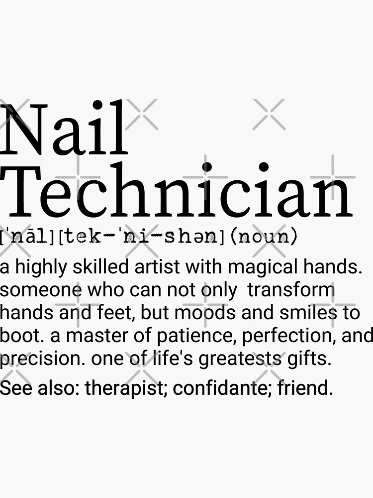 nail-tech-definition-nail-technician-gift-nail-tech-appreciation