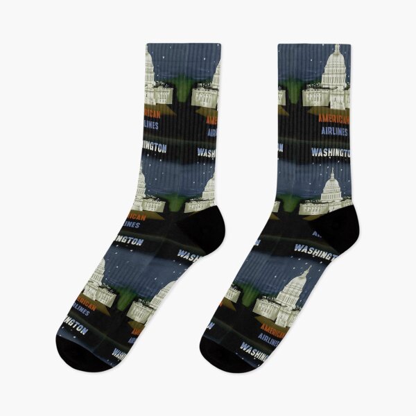 Item preview, Washington - American Airlines - Vintage Travel designed and sold by Culturio.