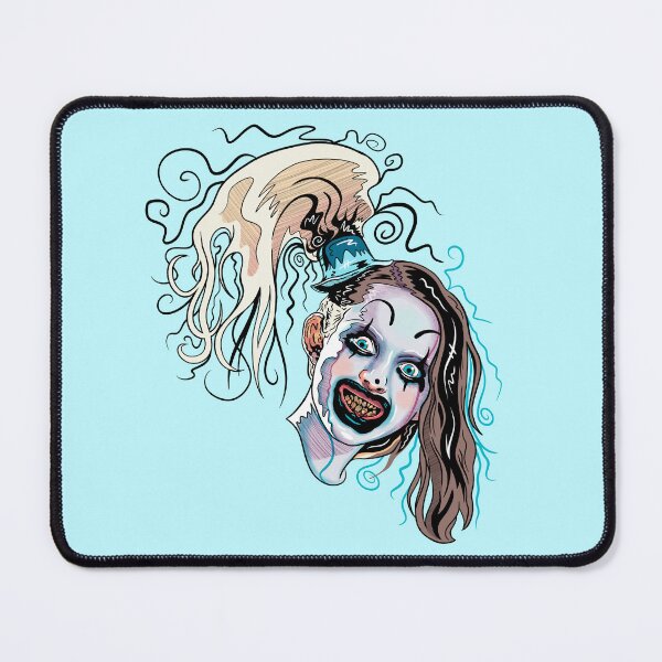 Item preview, Little Pale Girl Spooky Clown Horror Movie Art Terrifier 2  designed and sold by BetterDaze.