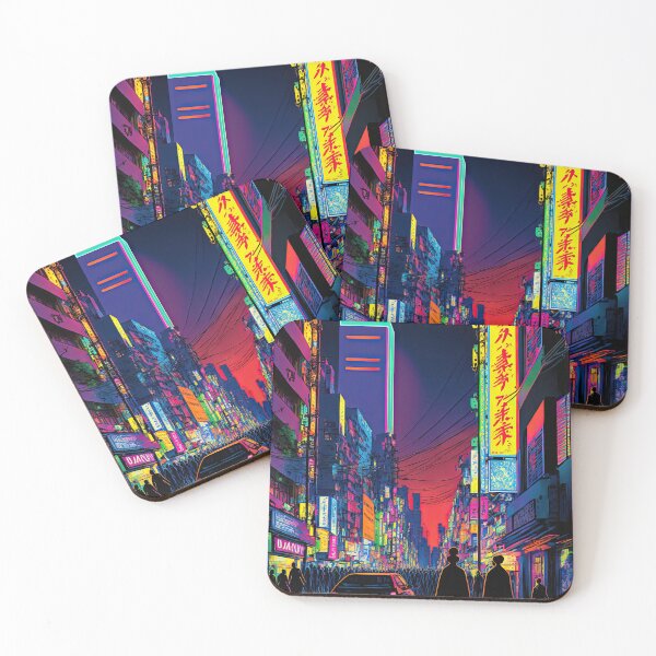 Item preview, 80's Shibuya Street Scene designed and sold by MajorLipstick.