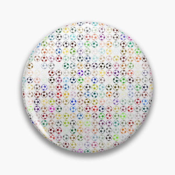 Item preview, Abstract Multi Color Football Soccer Ball Pattern  designed and sold by Pixel4Art.