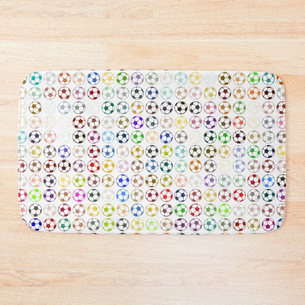 Item preview, Abstract Multi Color Football Soccer Ball Pattern  designed and sold by Pixel4Art.