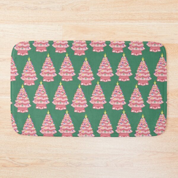 Item preview, Pink Ceramic Xmas Trees - Green designed and sold by HB Loves Crafts.