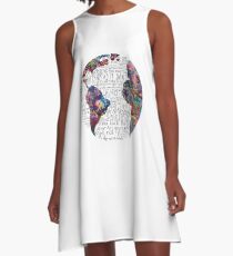 Us Against The World A-Line Dress