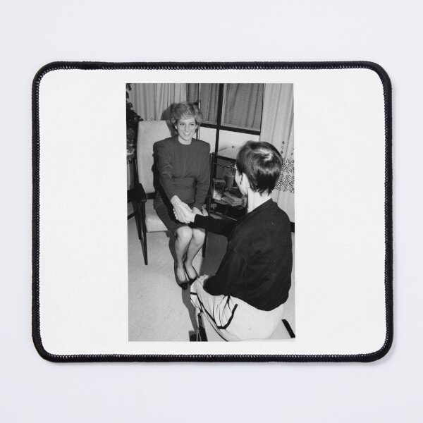 Item preview, Princess Diana Shaking Hands With Aids Patient 1987 designed and sold by wheezyprint.