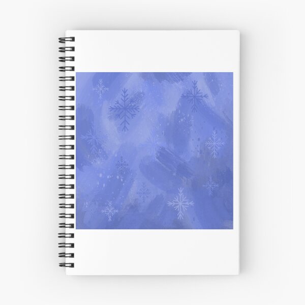 Artikelvorschau, Blaue abstrakte Kunst des Winters ~Schneeflocken~ entworfen und verkauft von samejane.
