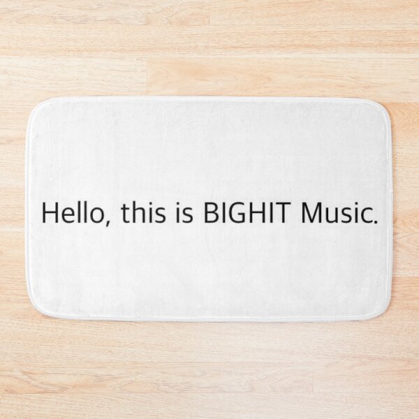 Item preview, Hello, this is BIGHIT Music. designed and sold by potatosaladd.
