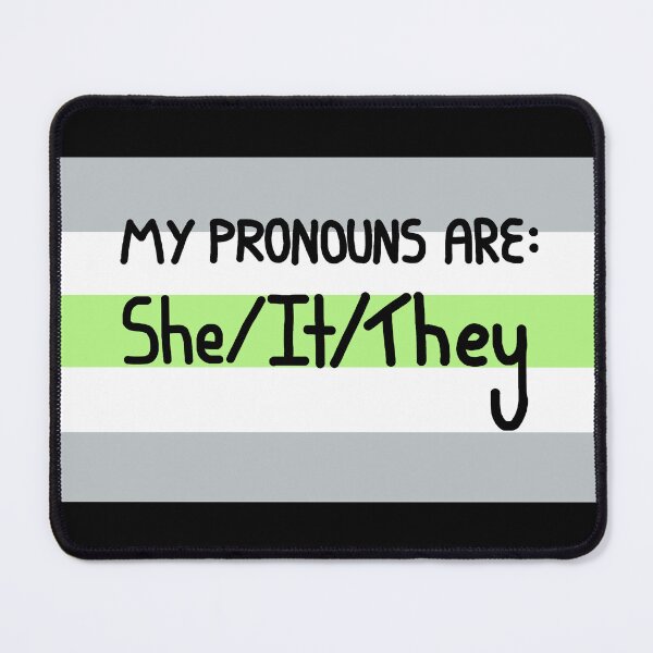 Item preview, Agender she it they designed and sold by AmIAnAngelYet.