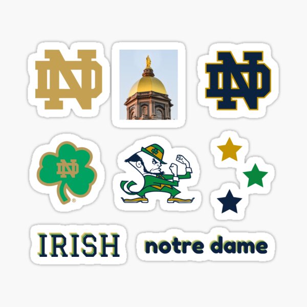 Notre Dame Sticker Pack Sticker