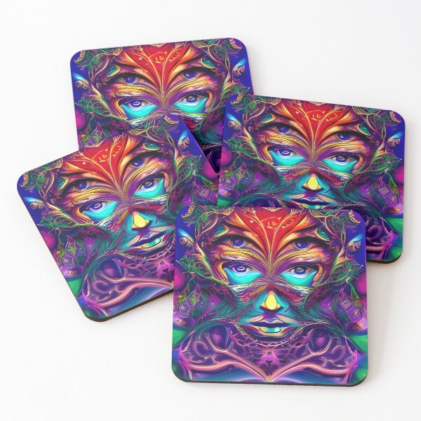 Item preview, Dosed in the Machine (1) - Trippy Psychedelic Sci Fi designed and sold by TheThirdEye.
