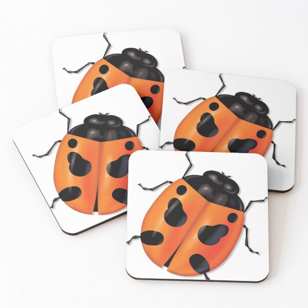 Item preview, Red and Black Ladybug designed and sold by TrevorIrvin.