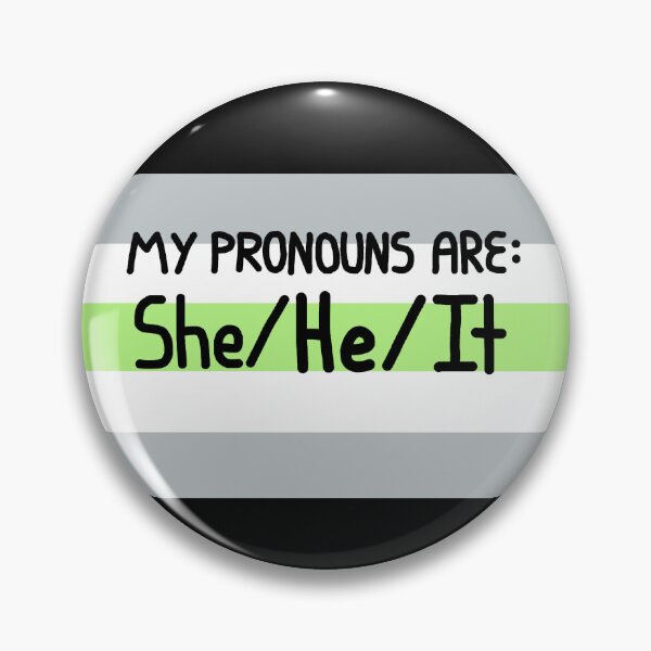 Item preview, Agender she he it designed and sold by AmIAnAngelYet.
