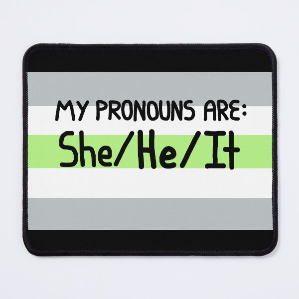 Item preview, Agender she he it designed and sold by AmIAnAngelYet.