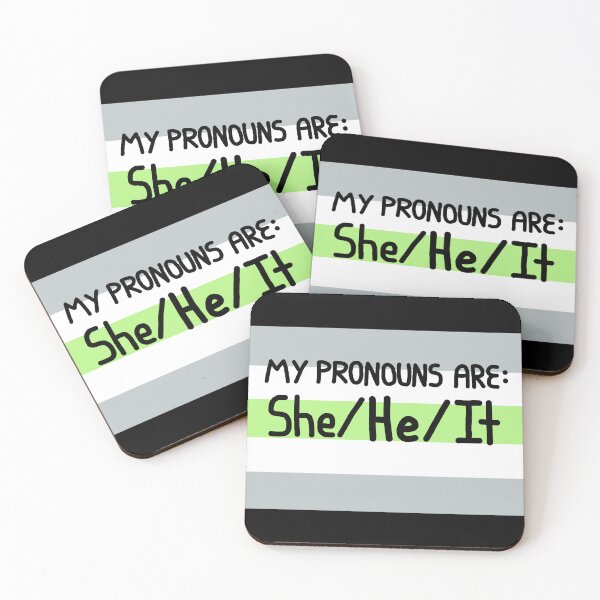 Item preview, Agender she he it designed and sold by AmIAnAngelYet.