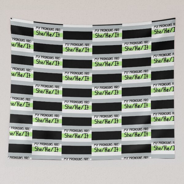 Item preview, Agender she he it designed and sold by AmIAnAngelYet.