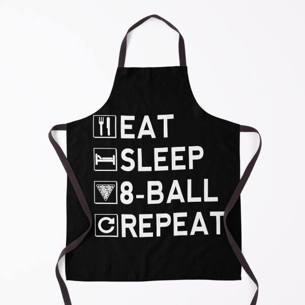 Item preview, Eat Sleep 8-Ball Repeat designed and sold by JohnLucke.