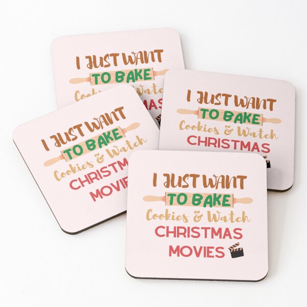 Item preview, i just want to bake cookies and watch christmas movies designed and sold by BloompodDesigns.