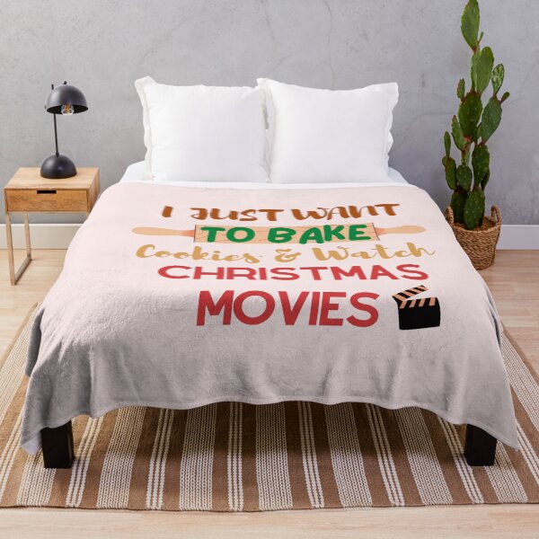 Item preview, i just want to bake cookies and watch christmas movies designed and sold by BloompodDesigns.