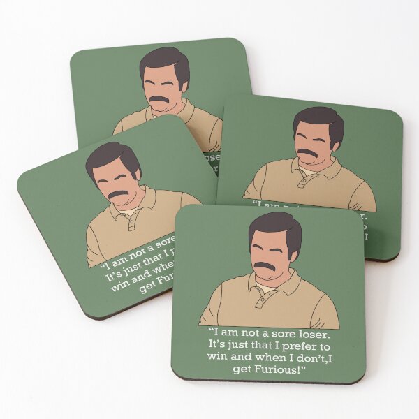 Item preview, Copy of Ron Swanson gets Furious! designed and sold by Sonofaseacook.