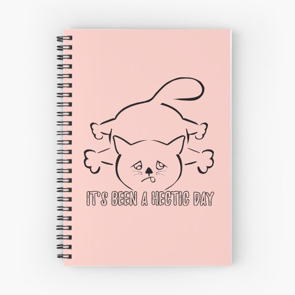 Item preview, Exhausted tired cat - cat humor - Blue monday - Almost monday designed and sold by stayartsy07.