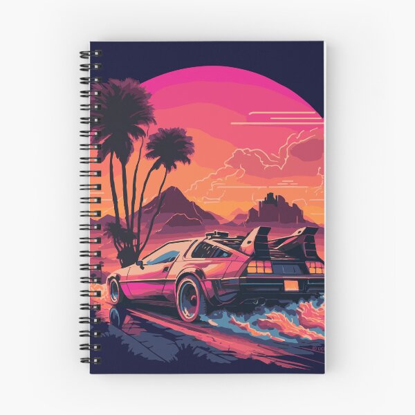 Item preview, Synthwave DeLorean designed and sold by RealityJockey.