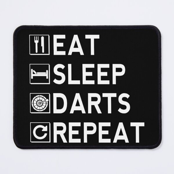 Item preview, Eat Sleep Darts Repeat designed and sold by JohnLucke.