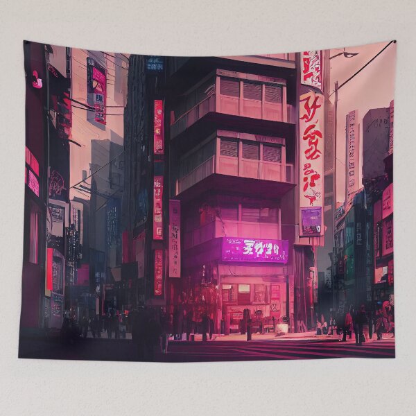 Item preview, Tokyo Shibuya Street Scene designed and sold by MajorLipstick.